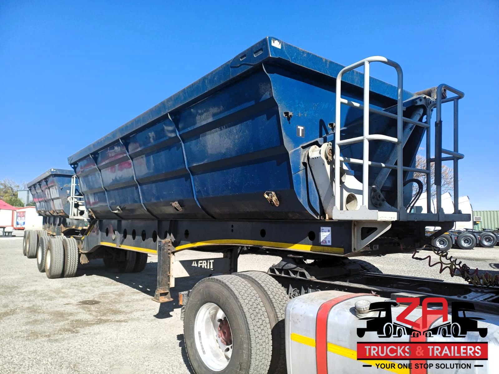 2021 AFRIT 40 CUBE SIDE TIPPER TRAILER #53208